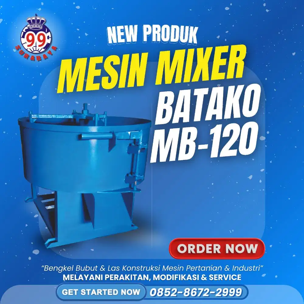 MESIN MIXER / PENGADUK BATAKO MB-120