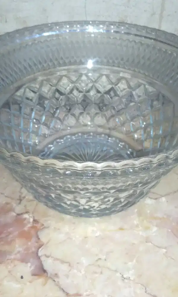 Muraaaaah!!Mangkok kristal 23.5cm