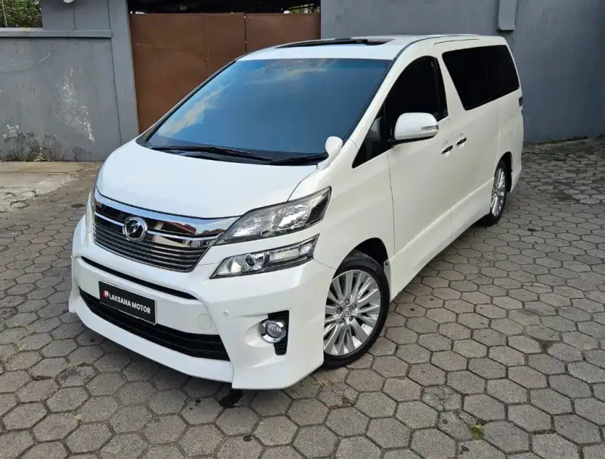 Km 80rb Toyota vellfire 2012 tgn 1 dari baru