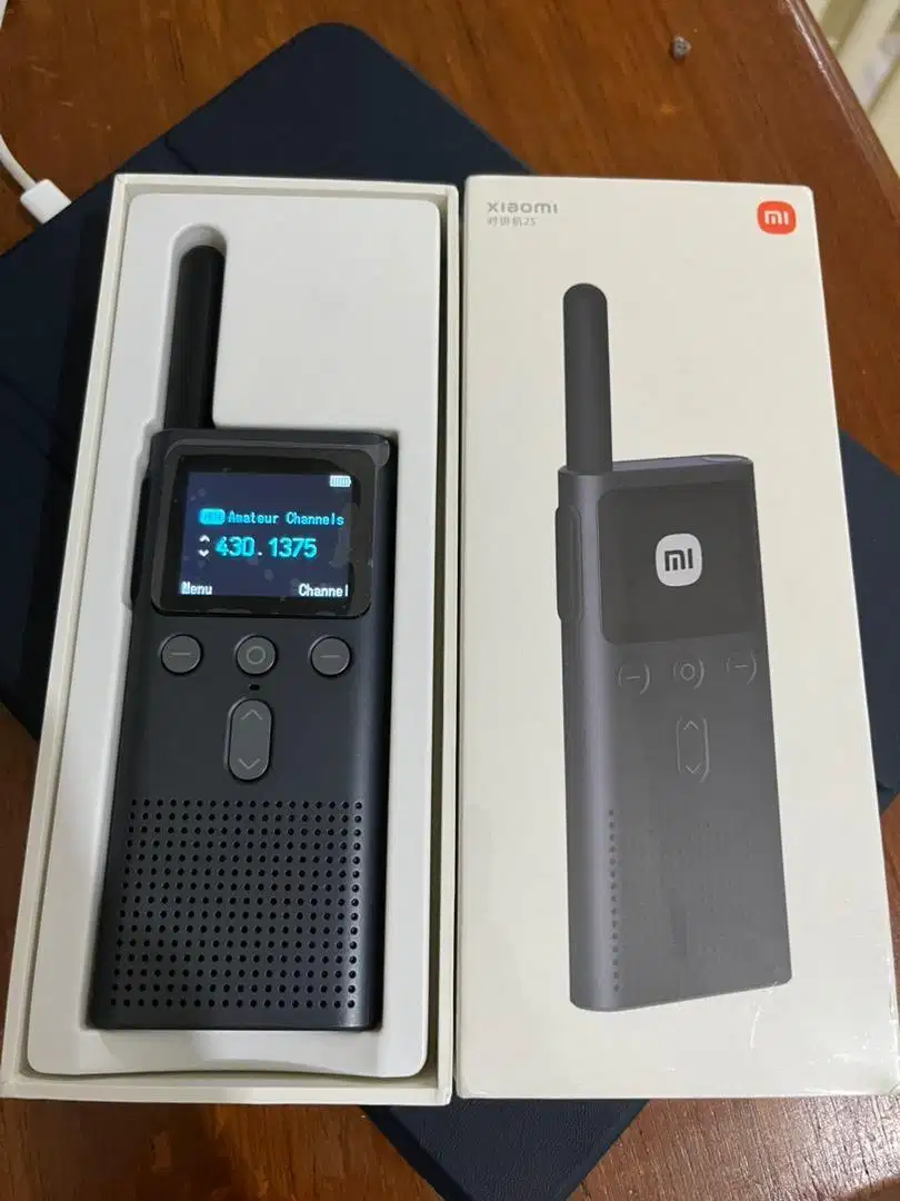 HT Xiaomi MI Walkie Talkie 2S Phone App Bluetooth 4Watt 2190mAh Type C