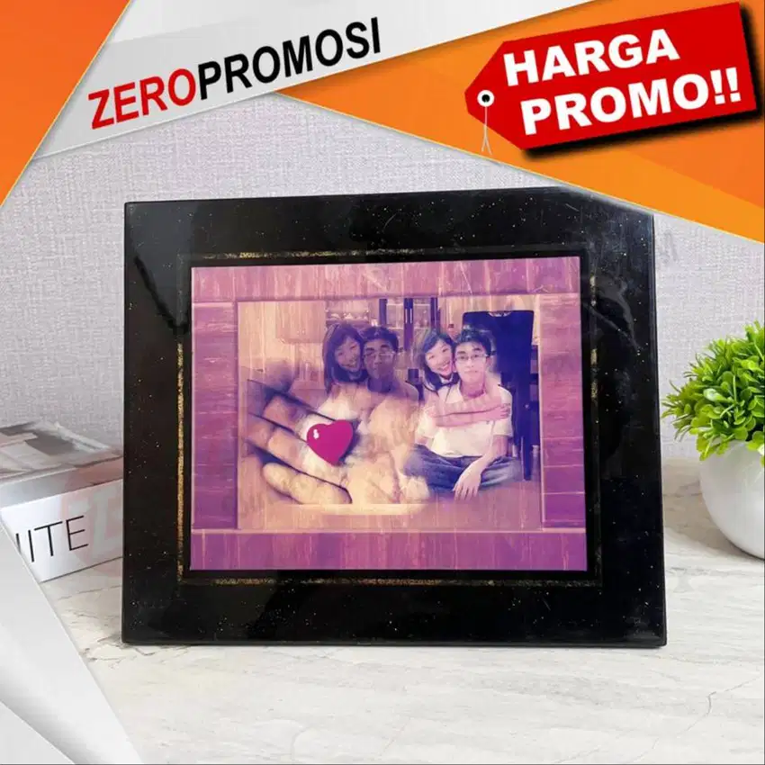 Cetak Foto Premium Media Glasswood Asri Hiasan Dinding