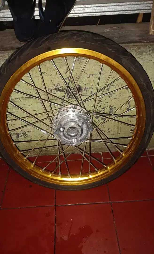 Velg jari jari 1set depan belakang Vrossi mio J ring 17