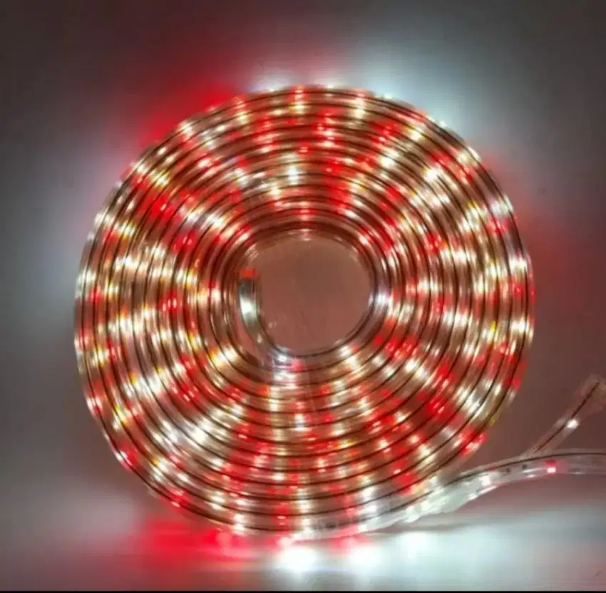 Lampu Led Strip Merah Putih, Warna warni Ac 220 Outdoor Indoor