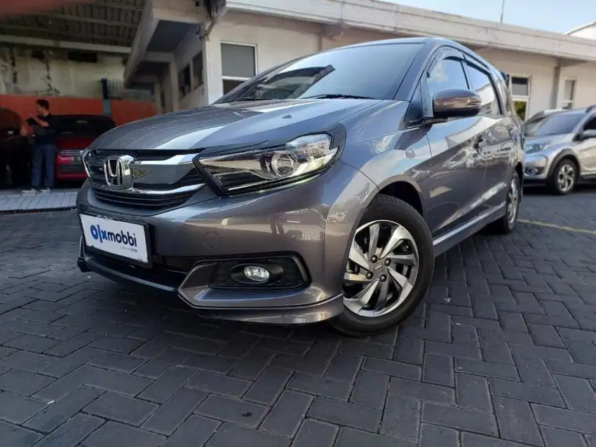 [ OLXmobbi ] Honda Mobilio 1.5 E Bensin-MT 2019 Abu-Abu wEi