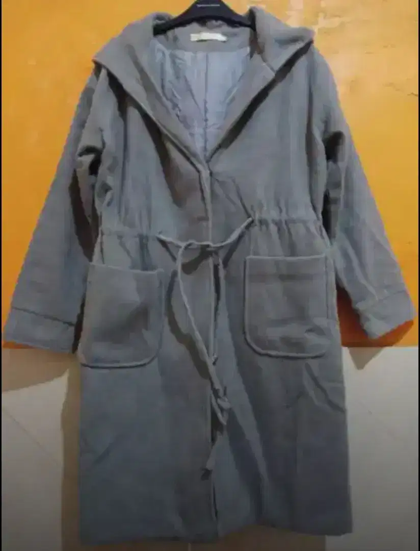 Jaket Parka,Bahan Baby Tery Tebal