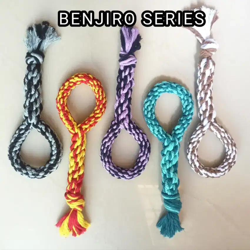 Mainan Gigitan Tali Anjing Tug a War | Chewing Dog Toy Benjiro Series