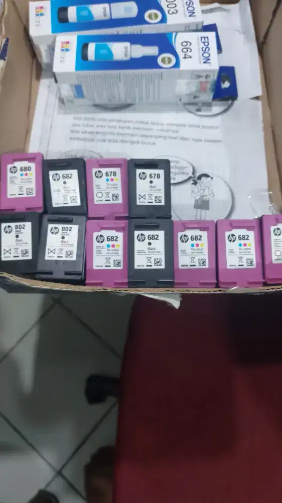 Terima catridge bekas