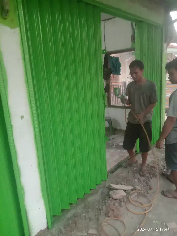 Jasa pasang Rolling door folding gate murah