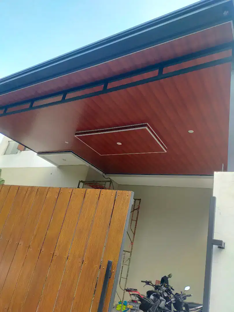 Canopy atap alderon Rs + plafon pvc dll