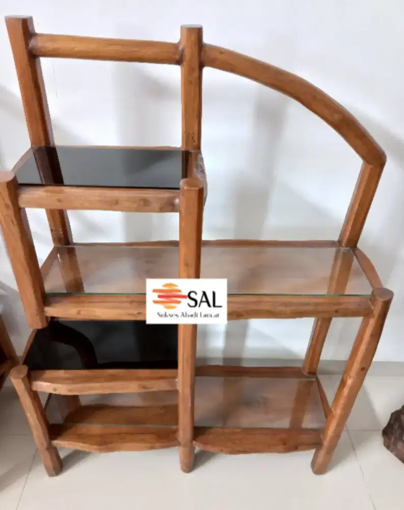 Jual Rak Hias Kayu Jati