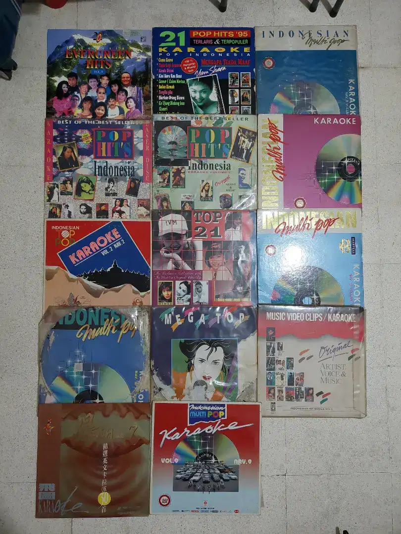Piringan laser disc lagu indonesia