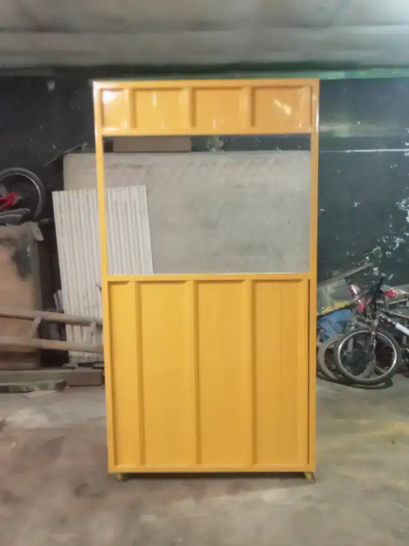 Booth semi kontainer / gerobak makanan minuman