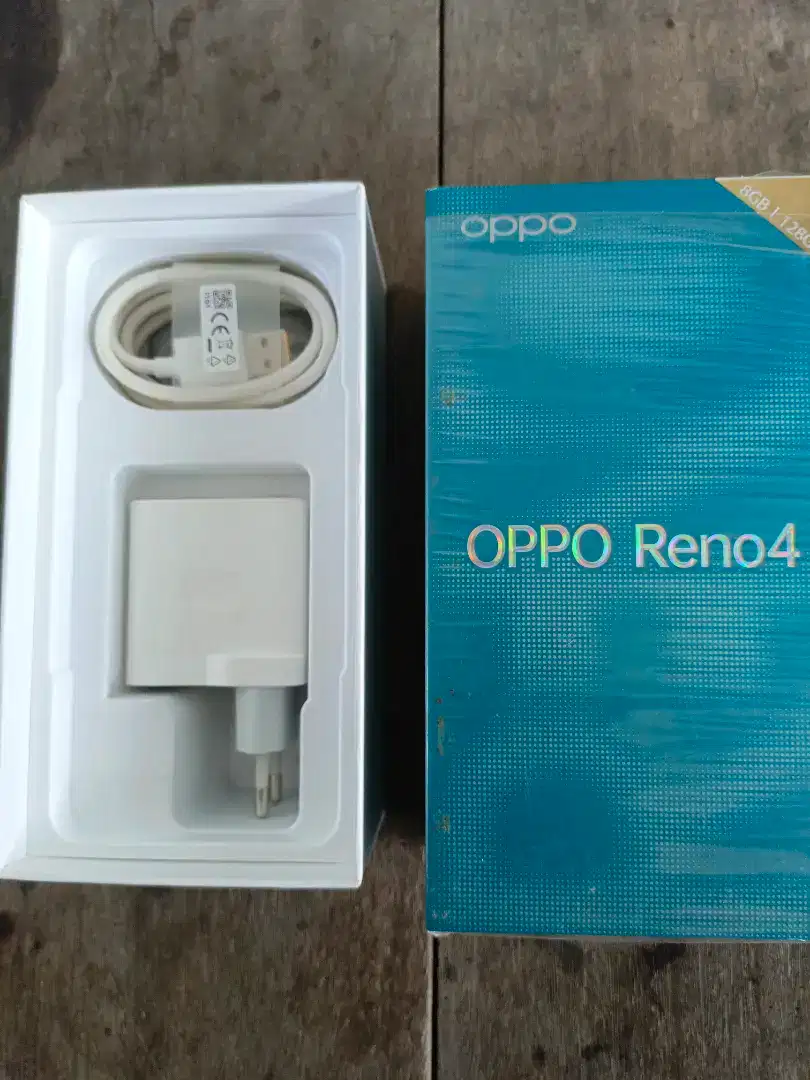 Charger Oppo Reno 4f USB Type C Original Dari Dus Box BARU