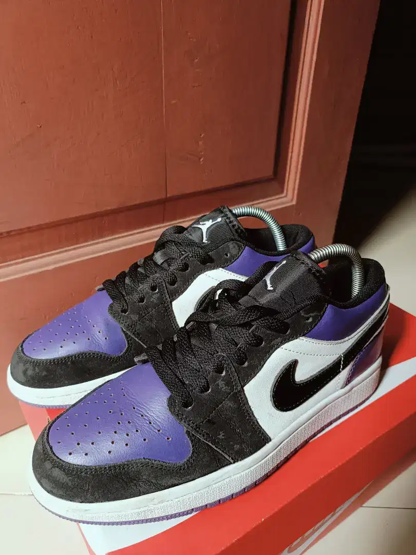 Air Jordan 1 Low Court Purple