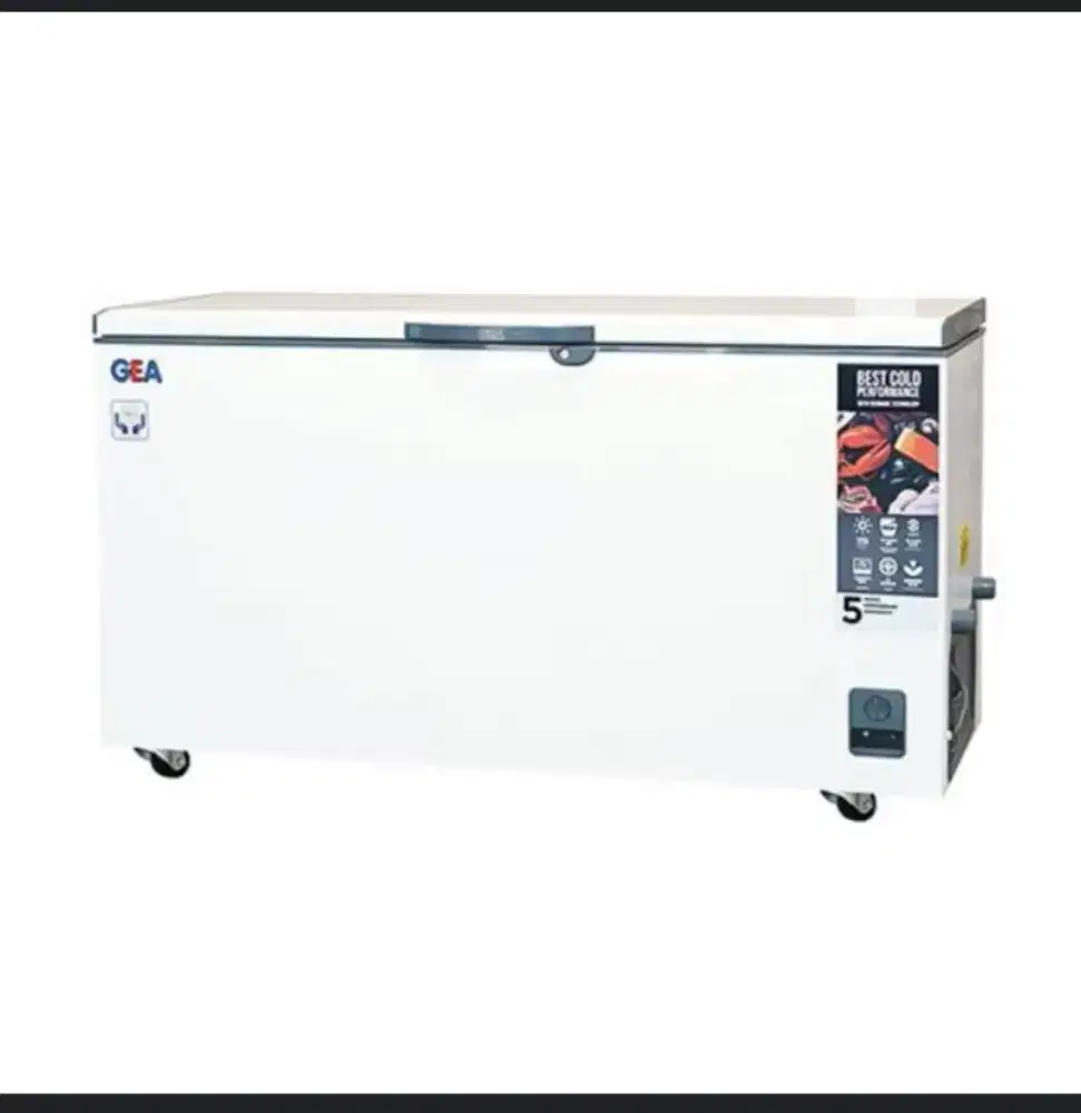 Cuci gudang NEW GEA Chest Freezer AB-506R Garansi