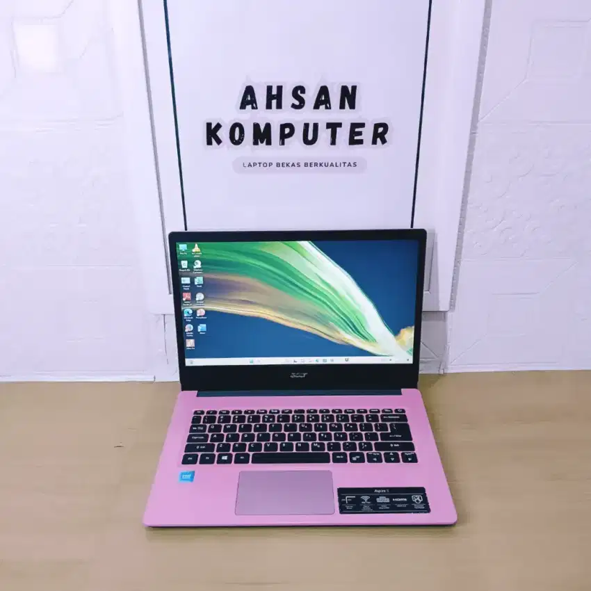 ACER ASPIRE 3 A314-35 INTEL CELERON N5100 RAM 4GB SSD 256GB 14 PINK