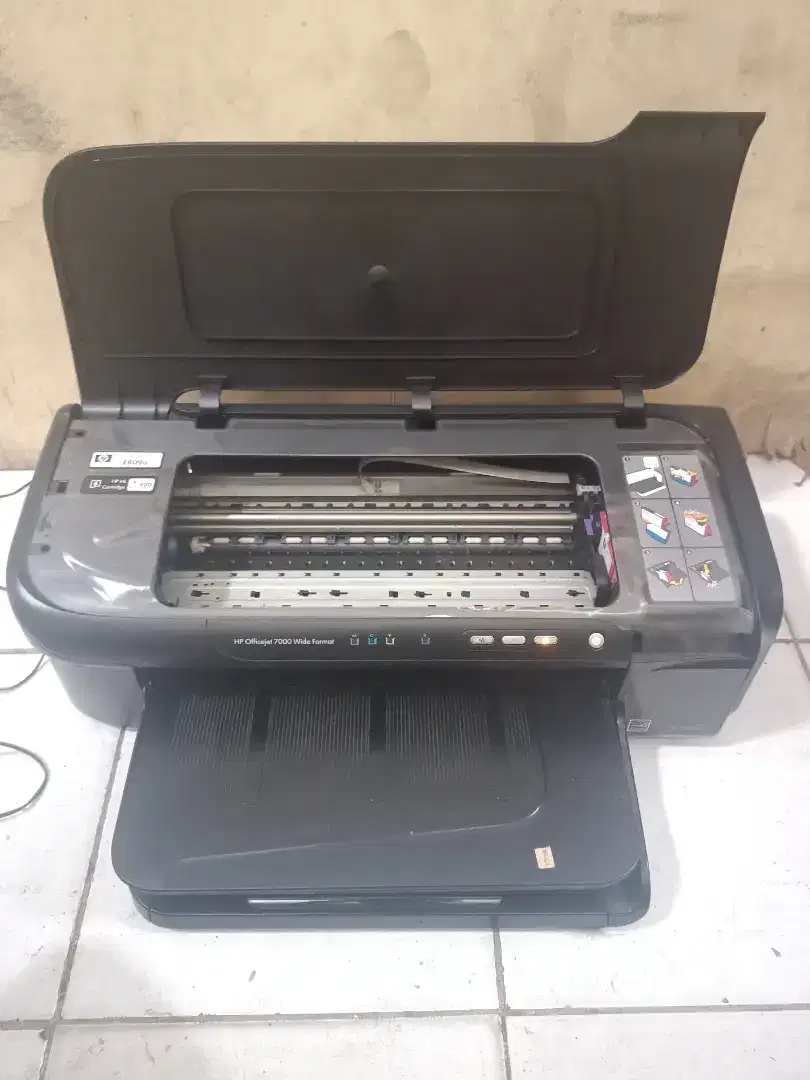 Jual seadanya Printer A3 merk HP OFFICEJET 7000 wide format .