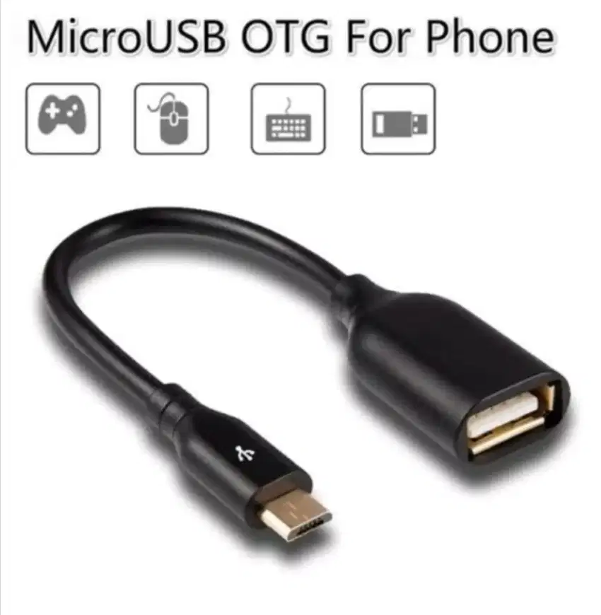 Kabel OTG Android MicroUSB Non Packing (Rave Cell Sako)