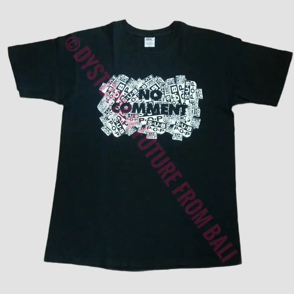 Vintage T-shirt Sub Pop Records - No Comment