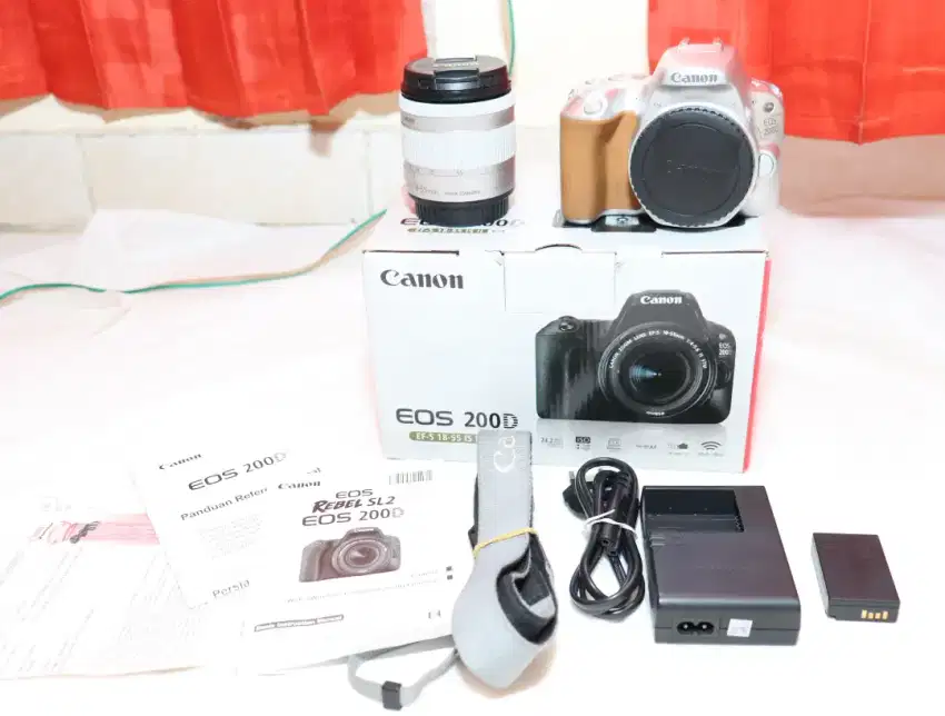 Jual cepat Canon 200d black fullset