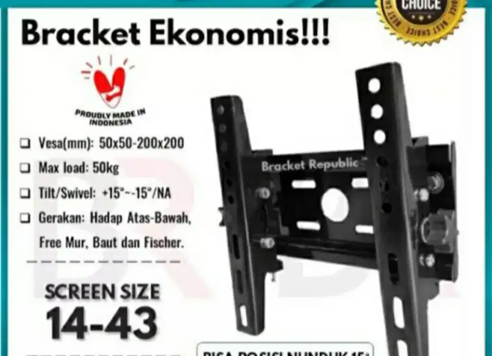 BRACKET BRIKET TV