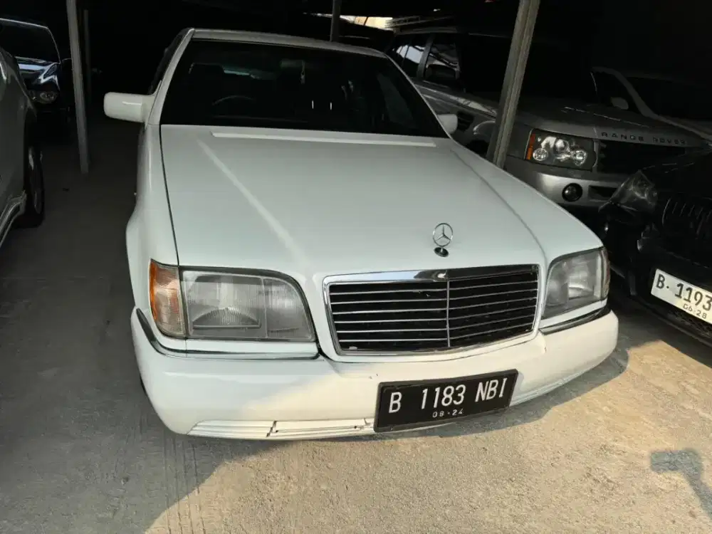 Mercy S320 th 1998 AT siap pakai Warna asli putih