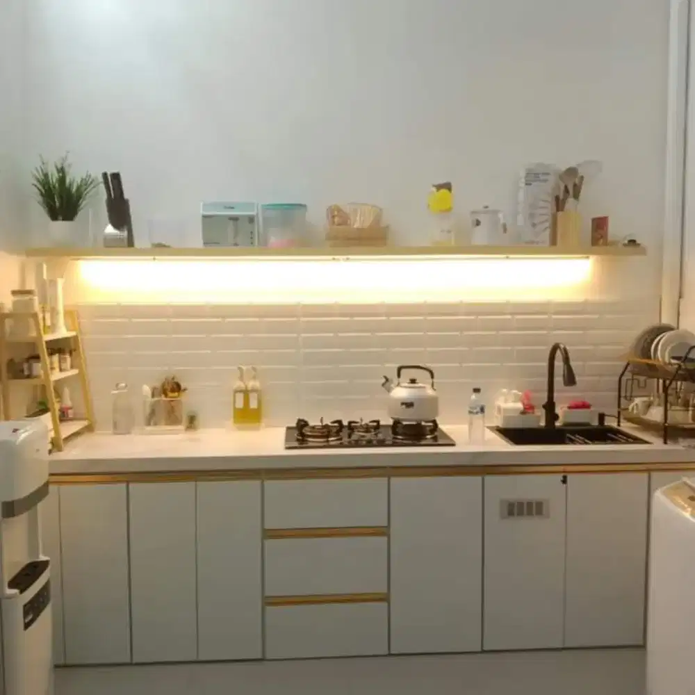 Kitchen set alumunium framelist