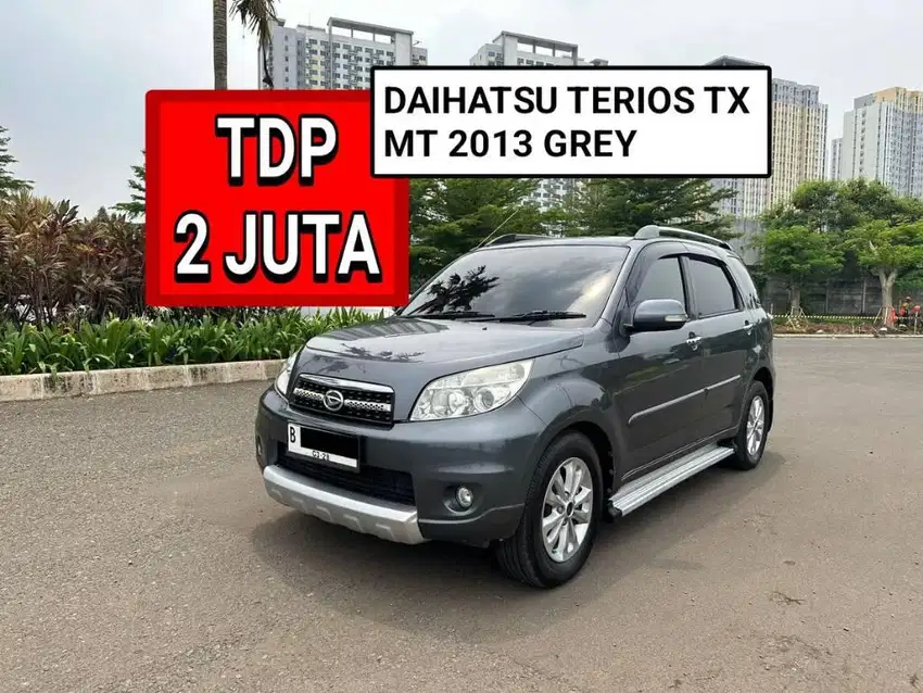 DAIHATSU TERIOS TX MT 2013 ABU2 PROMO MURAH DP MINIM 2 JUTA