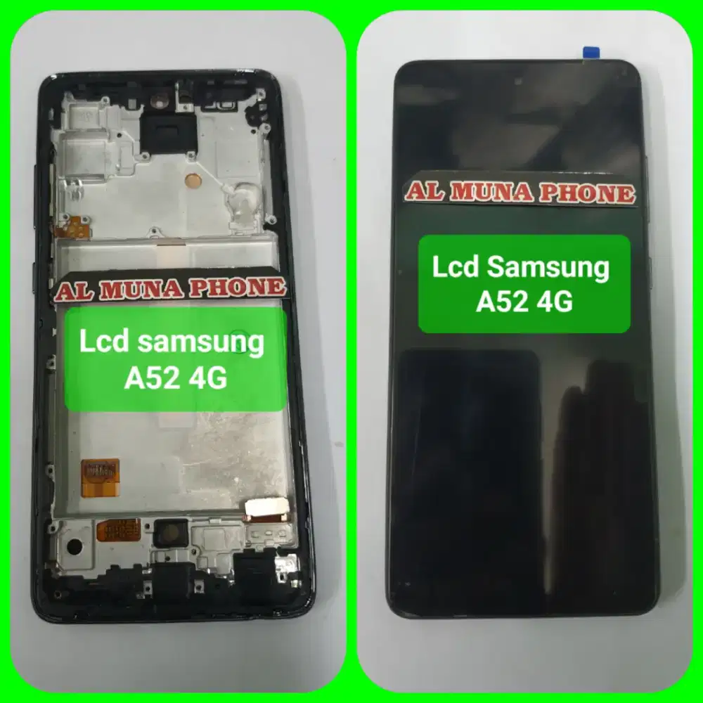 Jual lcd samsung A52 4G Ori oled plus frame free pasang