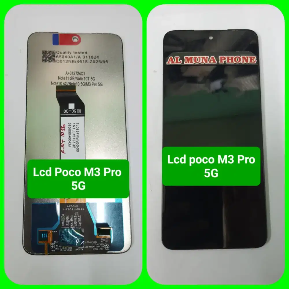JuaL lcd poco m3 pro 5g Berkualitas free pasang