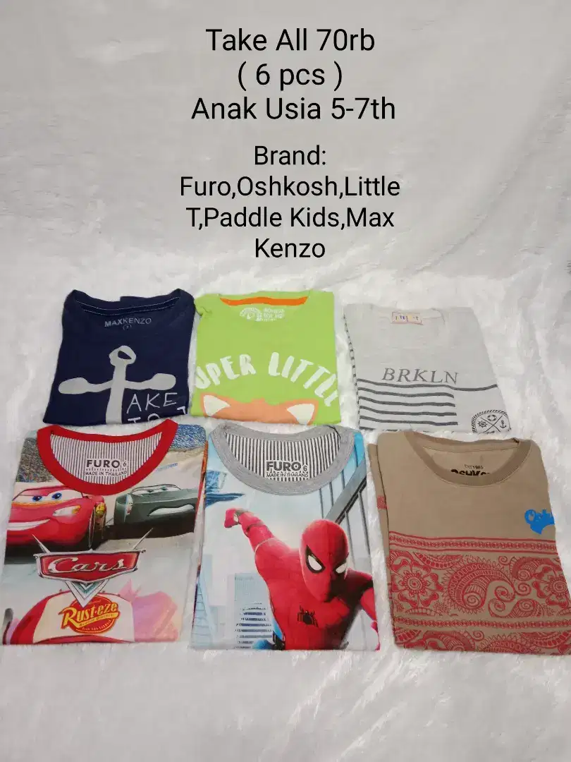 Take All Baju Branded Anak 5-7th