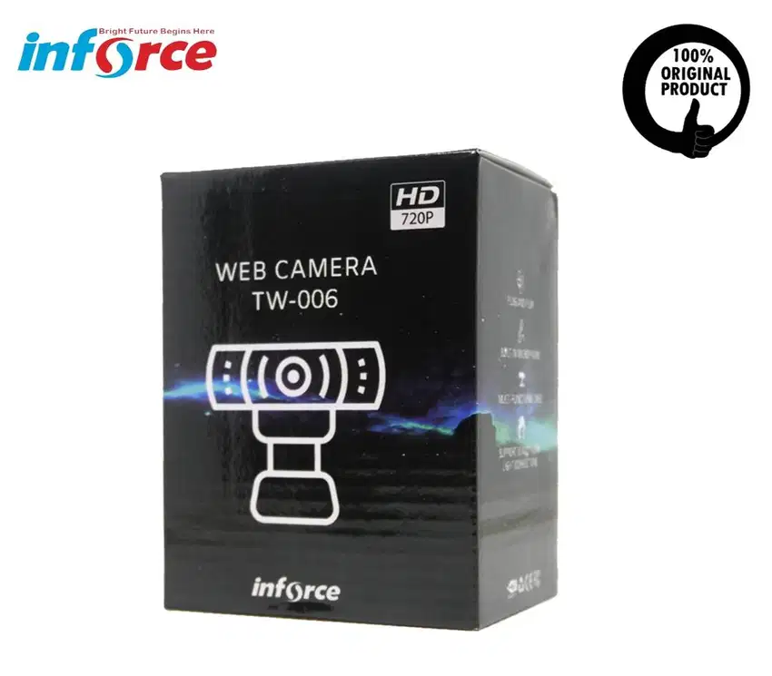 NEW Webcam HD 720p Built In Microphone Mic Kamera Camera For PC Laptop