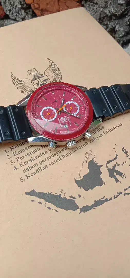 Jam tangan automatic chrono aktif