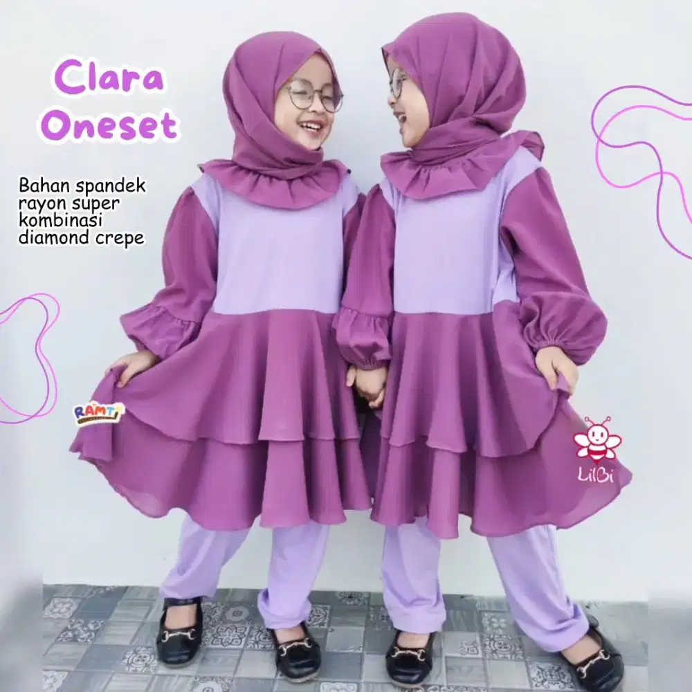 Clara OneSet Anak Kekinian