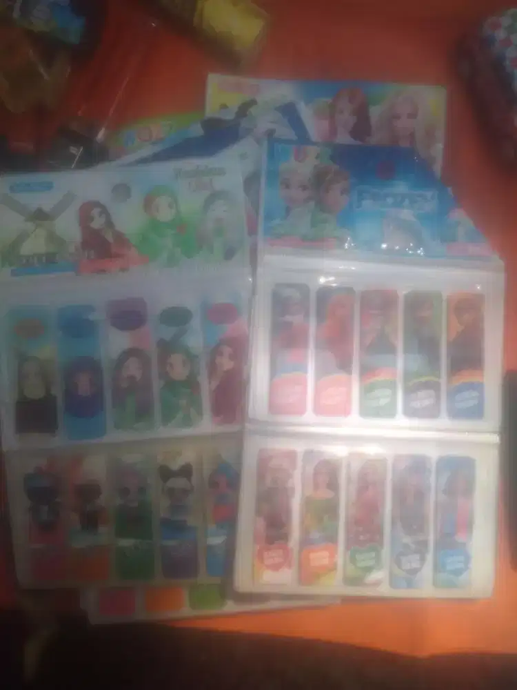 Sticky note pembatas buku plastik