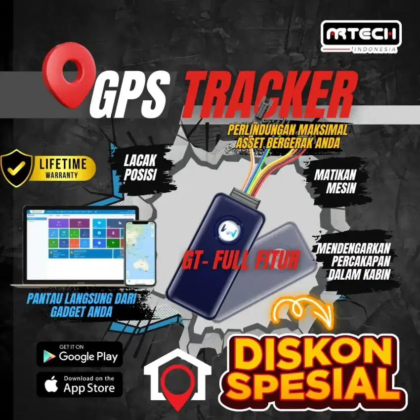 ALAT LACAK GPS TRACKER MOBIL DAN MOTOR