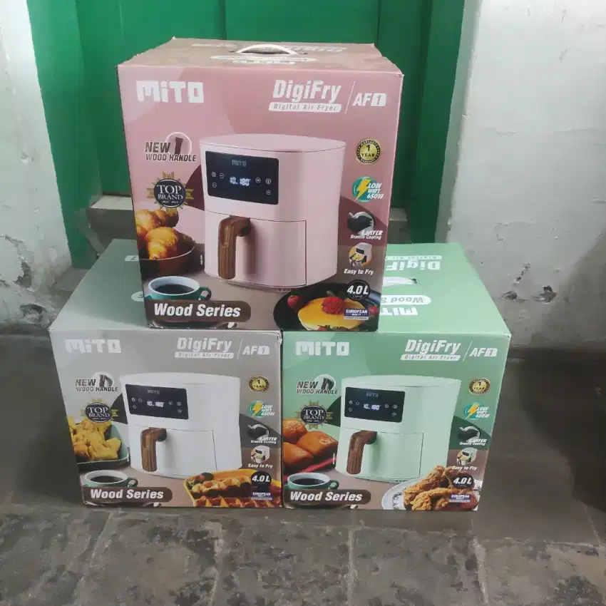 Mito digital air fryer AF1 Low Watt 4 liter