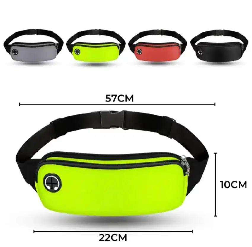 Tas Pinggang Olahraga Running Belt Waterproof