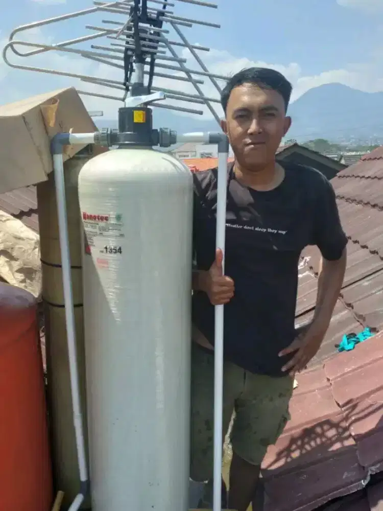 Filter air / penyaring air keruh & berbau dll