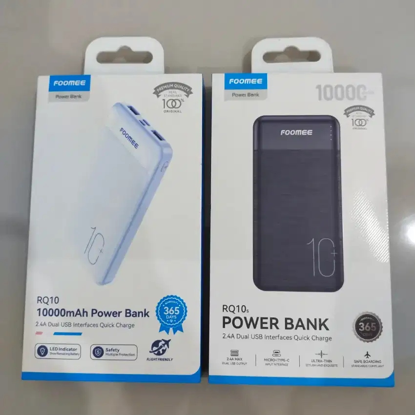 Powerbank 10.000 mAh Foomee