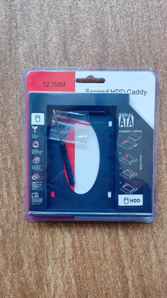 Caddy SSD Hardisk ukuran 12.7mm