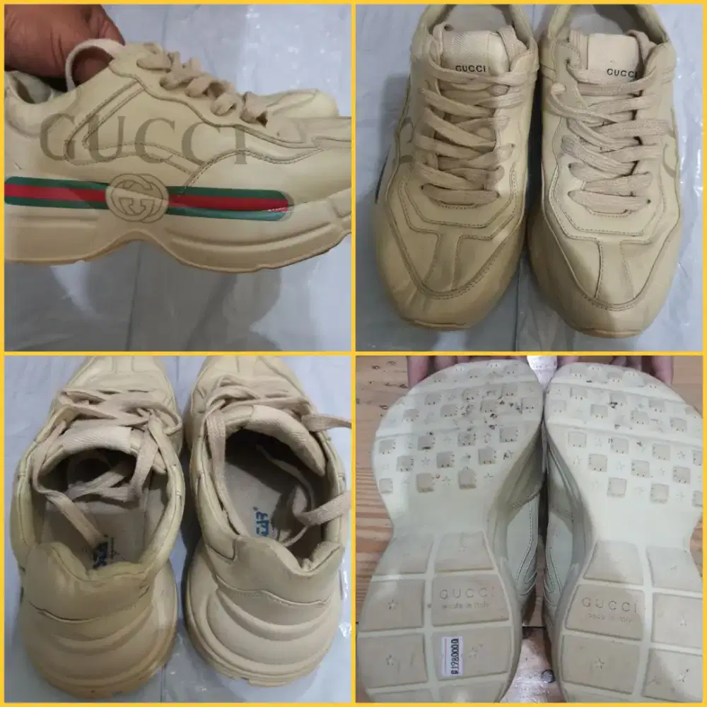 SEPATU GUCCI SIZE 38