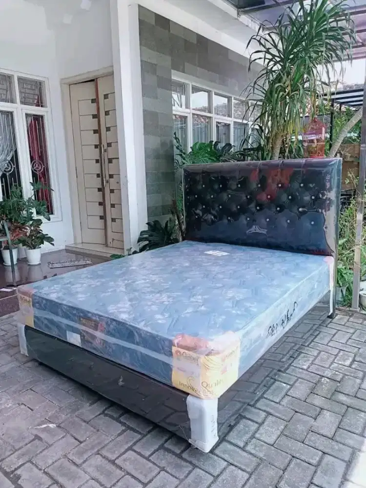 1 SET SPRING BED CENTRAL UKURAN 160 X 200 CM