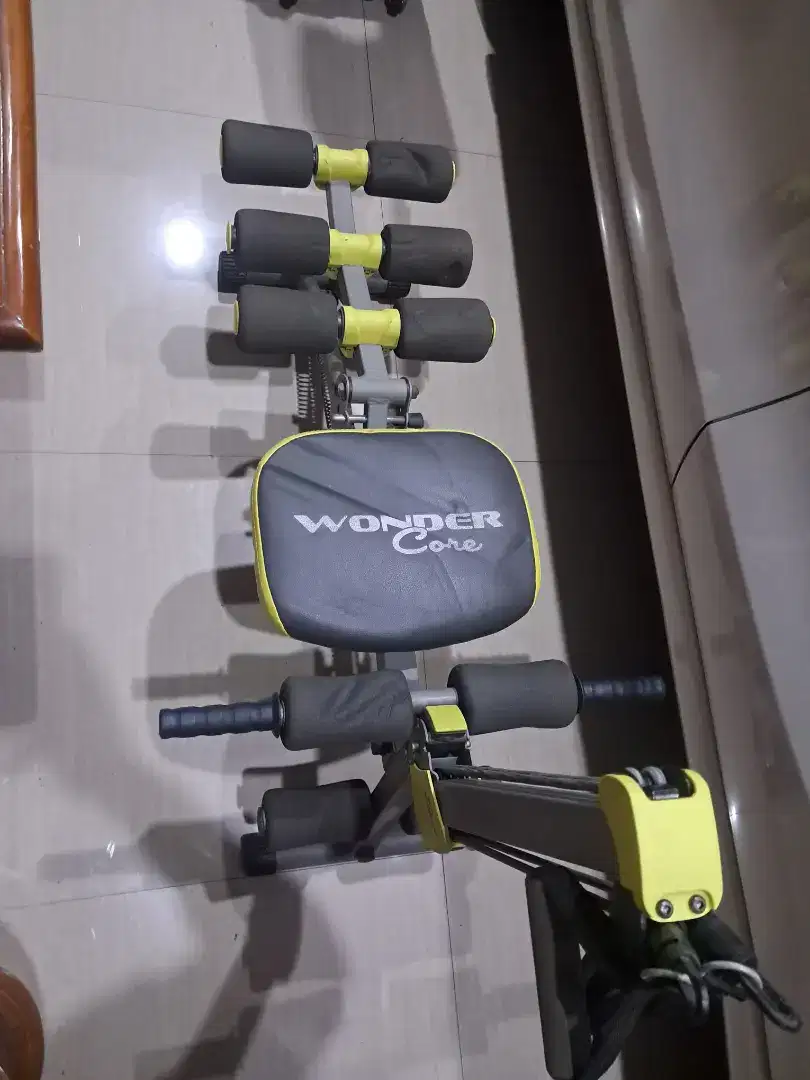 Wonder core alat fitnes untuk sit up bekas pakai pribadi