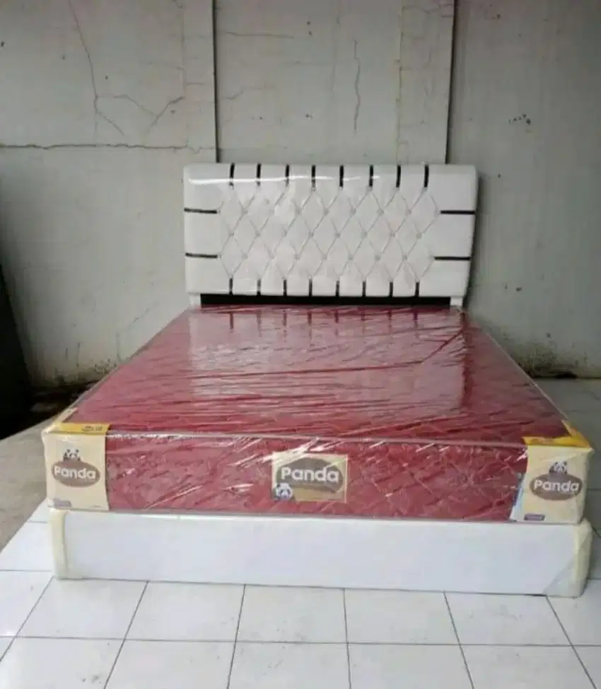 PAKET DIPAN + SPRING BED PANDA UKURAN 160 X 200 CM