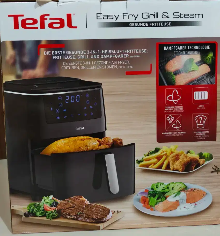 Dijual Tefal Easy Fry Frill & Steam FW201815 ( NEW Aug24 )