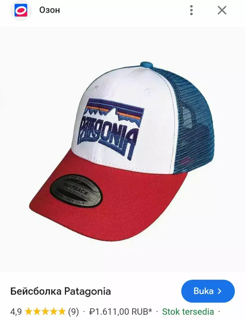 Topi Trucker Pantagonia Original