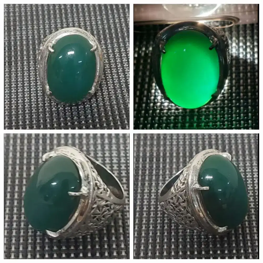 batu garut hijau botol dim 27 x 18,5 x 10