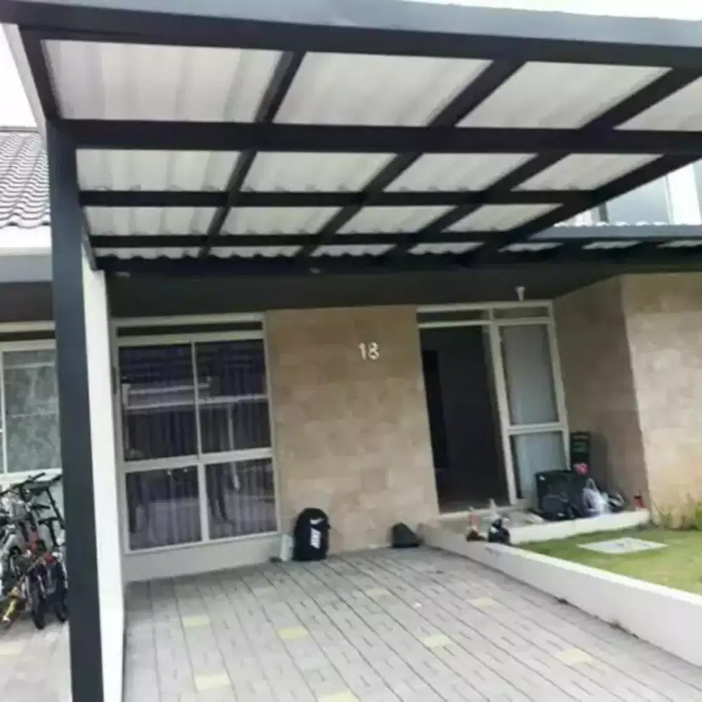 Kanopj atap Upcv alderon double layer