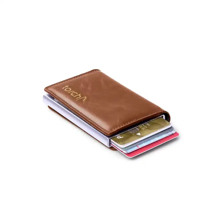 TORCH Gaymer Dompet Kartu Geser Temp Uang Tahan Air Ringan Card Holder